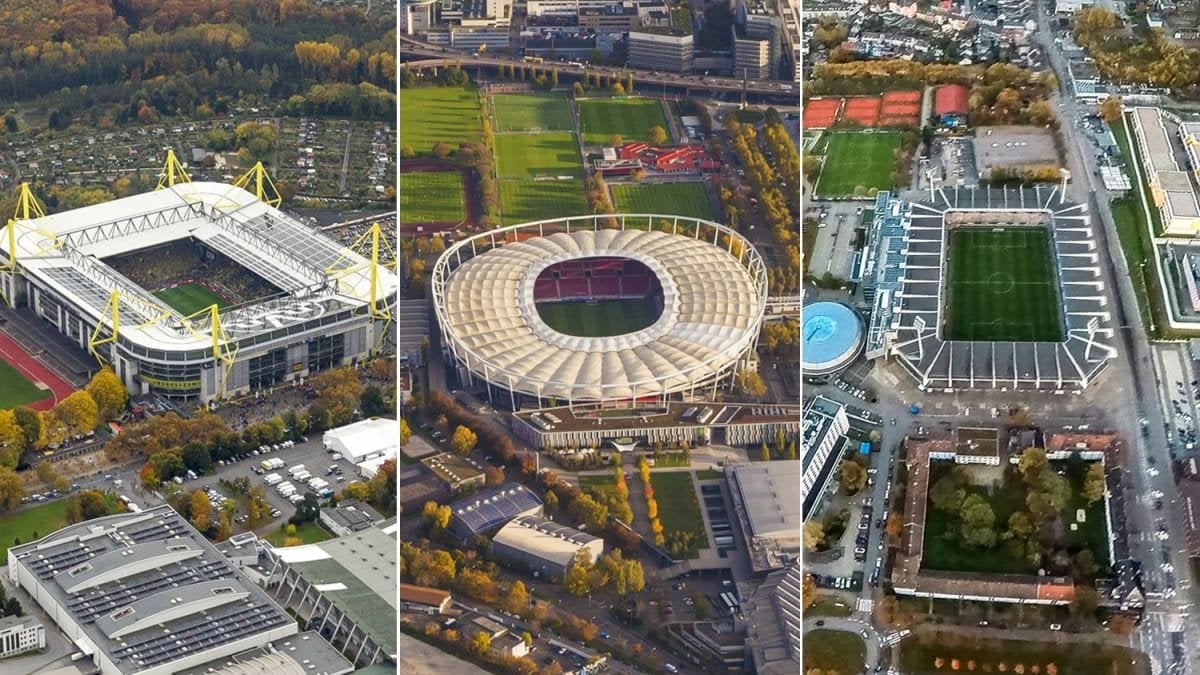 1000 Duelle in der Stuttgarter Arena - Weserstadion vor Jubiläum: Die Stadien mit den meisten Bundesliga-Spielen