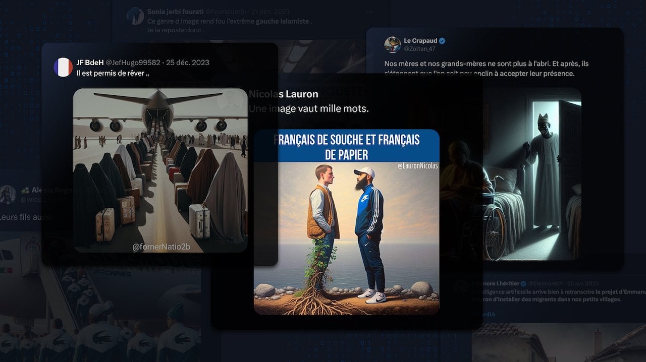 Avec l’IA, l'extrême droite donne forme à ses fantasmes