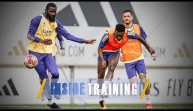 Getting ready to host Man City! | Real Madrid City