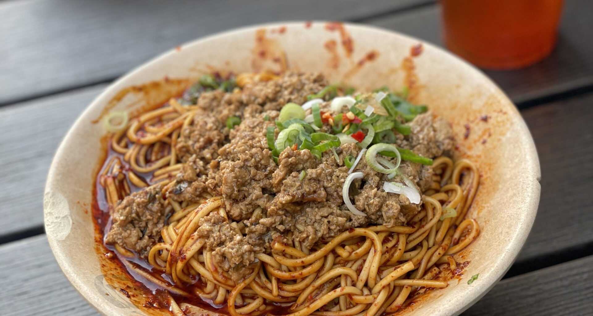 Szechuan Zajiang Noodles with Tofu in Berlin