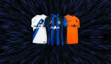 [Mari] Against Cagliari, Inter will go to the pitch with the Star Trek logo on the jersey, on the occasion of the arrival of the fifth and final season of the Star Trek Discovery series exclusively on Paramount+. In addition to the Home shirt, the Away and Third jerseys will also be on sale.