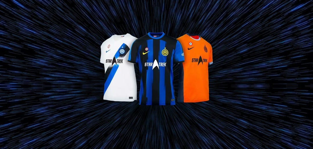 [Mari] Against Cagliari, Inter will go to the pitch with the Star Trek logo on the jersey, on the occasion of the arrival of the fifth and final season of the Star Trek Discovery series exclusively on Paramount+. In addition to the Home shirt, the Away and Third jerseys will also be on sale.