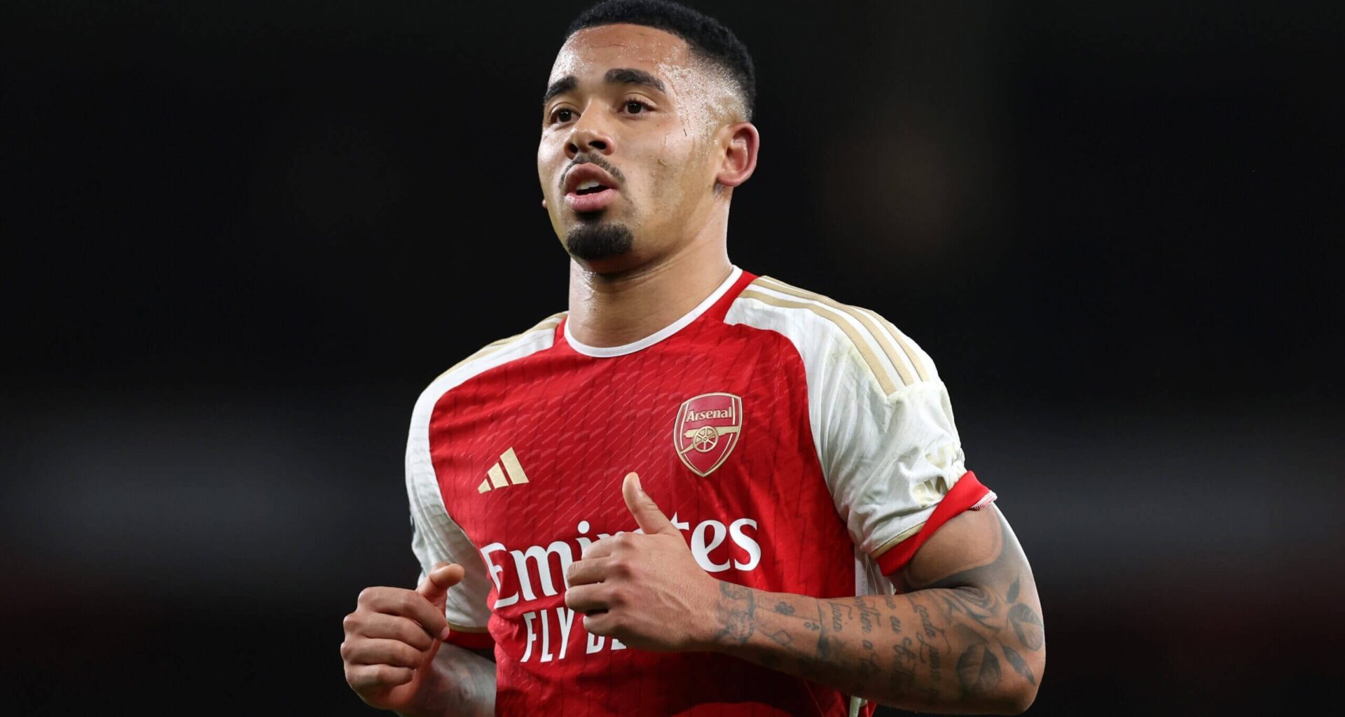 Arsenal’s Gabriel Jesus says he cannot remember the last time he played football without pain