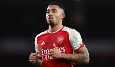 Arsenal’s Gabriel Jesus says he cannot remember the last time he played football without pain