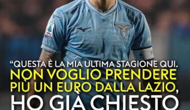 [Sky Sport] Luis Alberto to DAZN: “This is my last season here. I do not want to take one more €1 from Lazio, I have already asked for the termination of the contract. I believe the time has come to leave the club.” Would you take Luis Alberto at Inter next season?