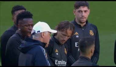 Last training until tomorrows game