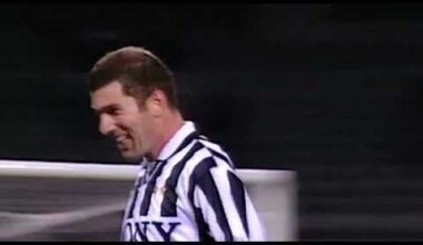 Zinedine Zidane was a beast at Juventus