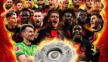Bayer Leverkusen ganha a sua primeira Bundesliga!