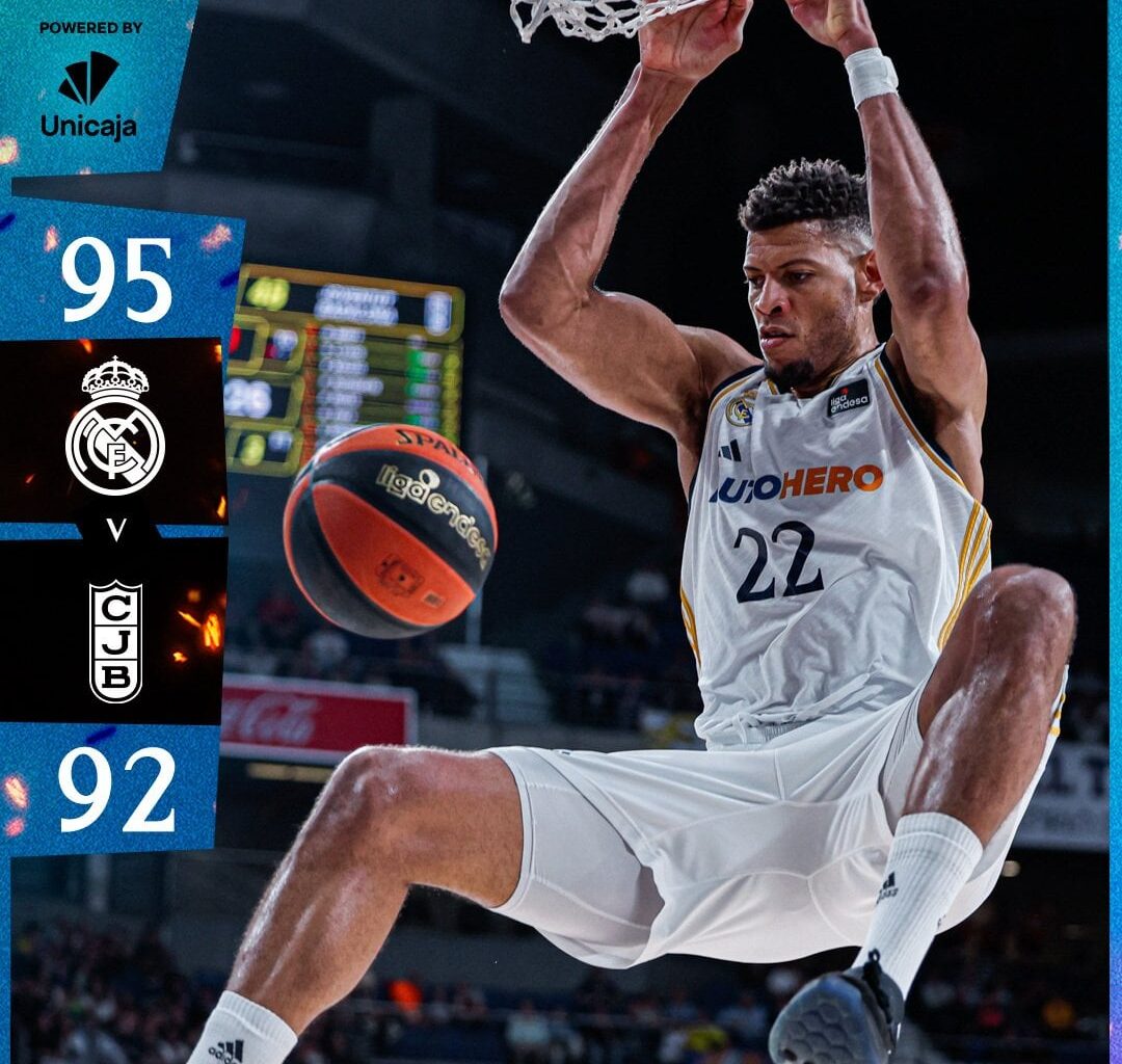 [Basket] Win 95-92 against Juventut Badalona with a last second winner by Deck. With 5 league games remaining before the play offs, we'll fight with Unicaja (24 wins both) for the 1st place (3rd is Barcelona with 20 so they would need a miracle)