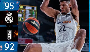 [Basket] Win 95-92 against Juventut Badalona with a last second winner by Deck. With 5 league games remaining before the play offs, we'll fight with Unicaja (24 wins both) for the 1st place (3rd is Barcelona with 20 so they would need a miracle)