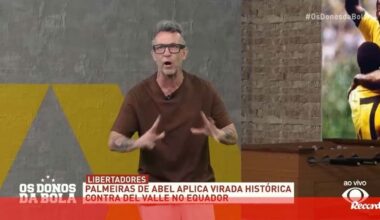Craque Neto não tem dúvidas: «Abel Ferreira é o melhor treinador da história do futebol brasileiro»