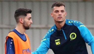 Granit Xhaka ist während seiner Trainerausbildung beim deutschen Oberligisten SC Union Nettetal tätig - Schwager Leonard Lekaj: "Er hätte auch bei Bayer im Nachwuchsleistungsbereich hospitieren können. Aber er wollte unbedingt in den Herrenbereich."