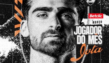 Jota Silva foi eleito Jogador do Mês de Março da Liga Portugal