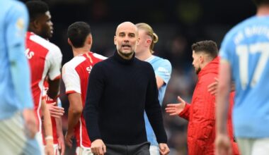 Man City boss Pep Guardiola concedes Premier League title 'out of our hands'