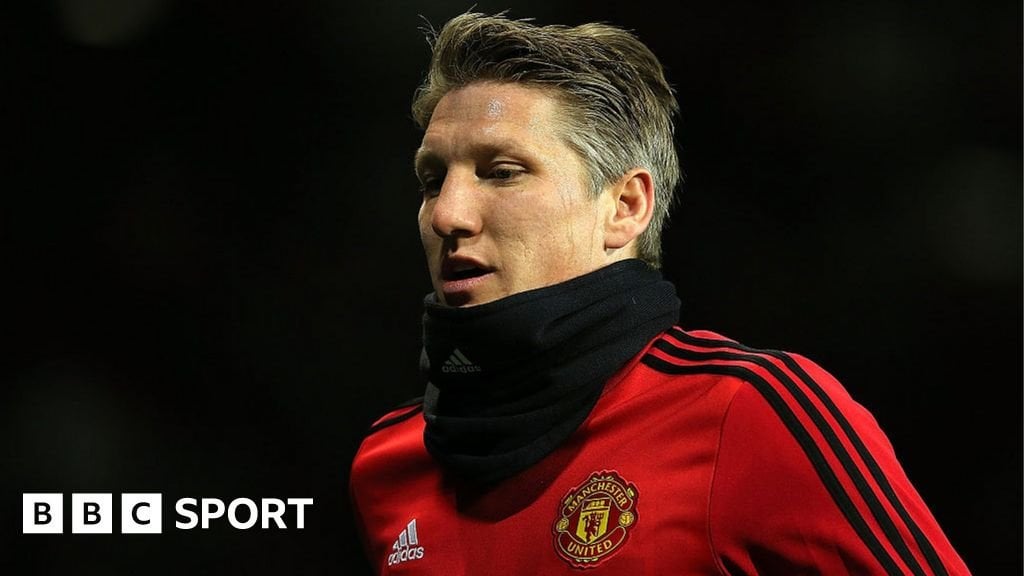 Former midfielder Bastian Schweinsteiger says he was banned from first-team training by manager Jose Mourinho during his time at Manchester United. "I was very sad because United was the second club of my heart," Schweinsteiger told the Overlap.