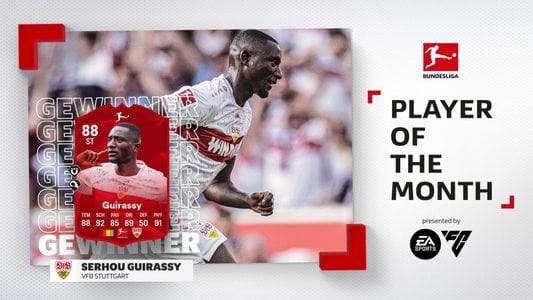 Serhou Guirassy ist der Spieler des Monats März