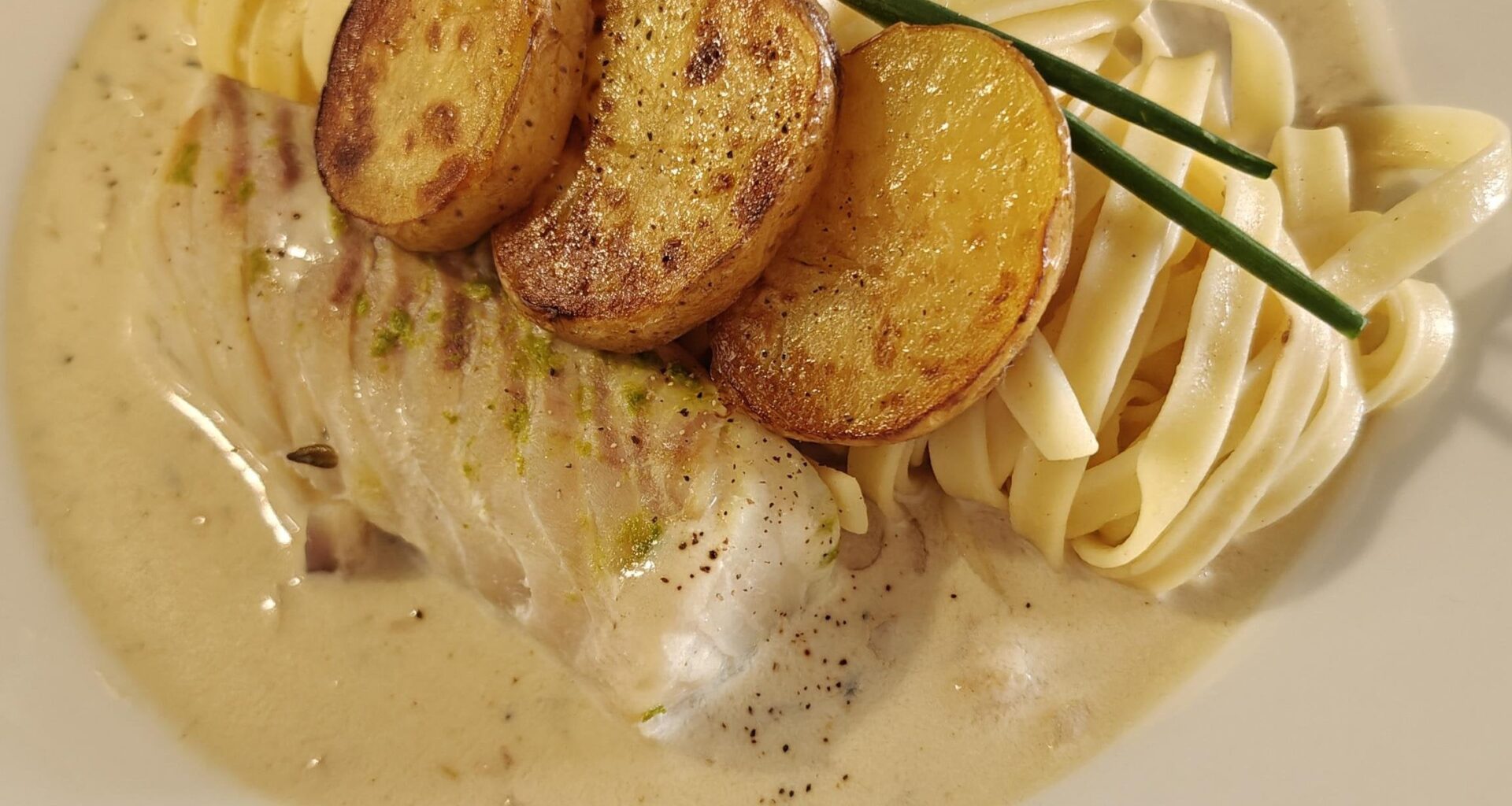 Cabillaud sauce vin blanc