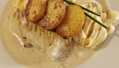 Cabillaud sauce vin blanc