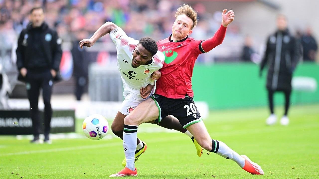 [2. Bundesliga] Tabellenplatz zwei gefestigt: St. Pauli nach Sieg in Hannover auf Aufstiegskurs
