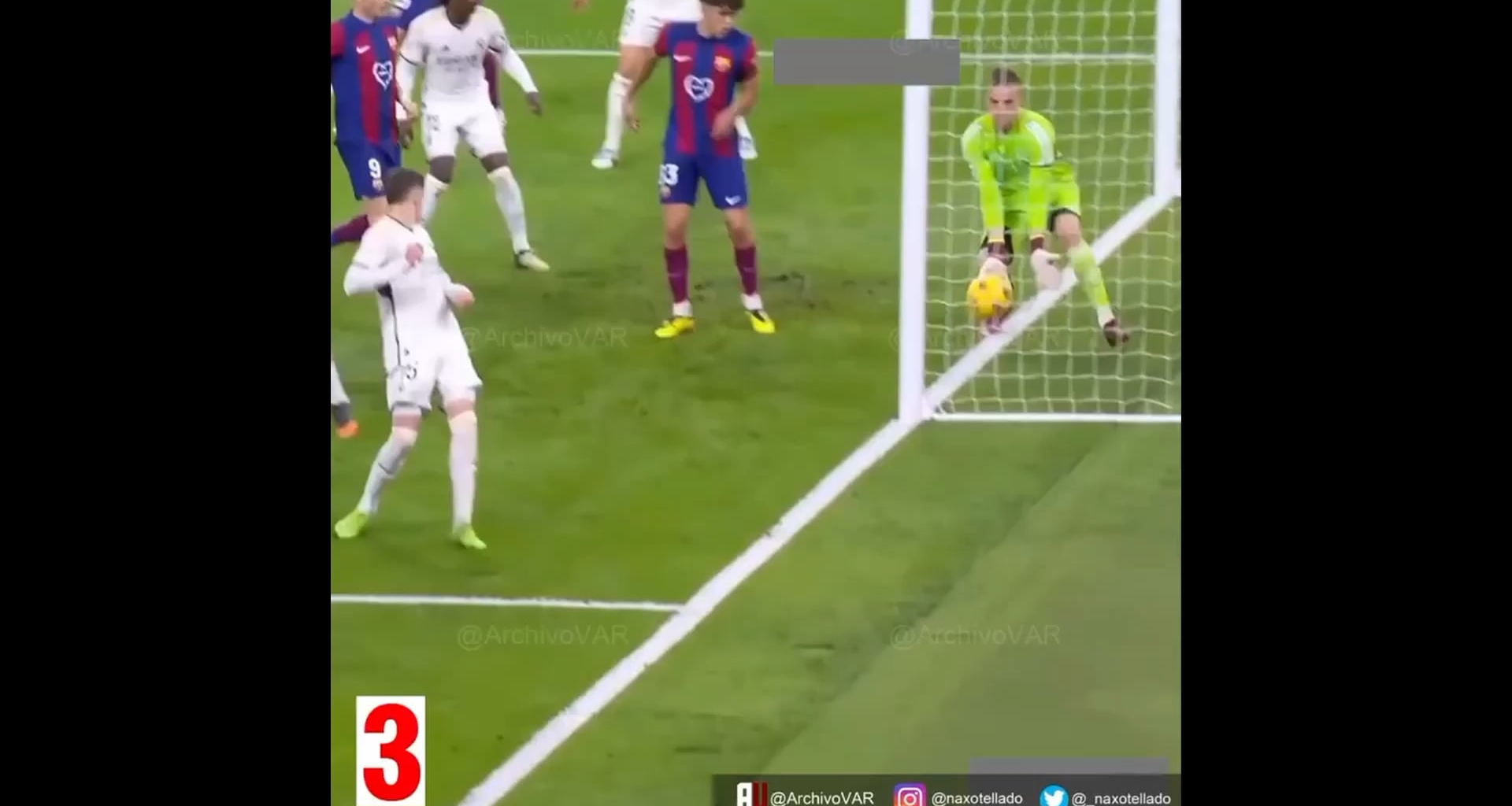This is definitely the best angle to Lamine Yamal's controversial goal.