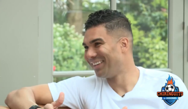Casemiro: "After my deal with Manchester United was done, I entered Carlo Ancelotti’s office & he cried. I asked him ‘Why are you crying?’ Carlo said ‘Case, I don’t know, I just want you to know that I love you & didn’t want you to leave’. It was the only moment where I doubted leaving Real Madrid."