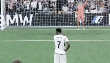 Did Vini actually imitated Ter Stegen, or has he already celebrated like this before? (Lmao either way)