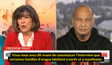 [30 Mars CNN] Le neveu d'un otage Israëlien explique comment l'exécutif Israëlien fait pression sur les familles des otages : "ne faites pas trop de bruit, sinon le membre de votre famille, votre otage, pourrait être placé plus bas une fois qu'une liste sera composée"