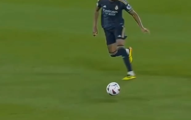 Tchouameni got booked for this foul 🟨 This is LA LIGA smh