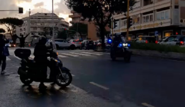 L'autobus della A.S. Roma