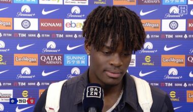 [Mari] Yann Bisseck & Inzaghi before Inter-Cagliari: “Close to the Scudetto? It’s exciting but this is the difficult part of sport, when you are so close to the goal you have to stay focused. There are still a few points to go, we hope to gain a few more tonight. Maybe ask me again in a few weeks!”