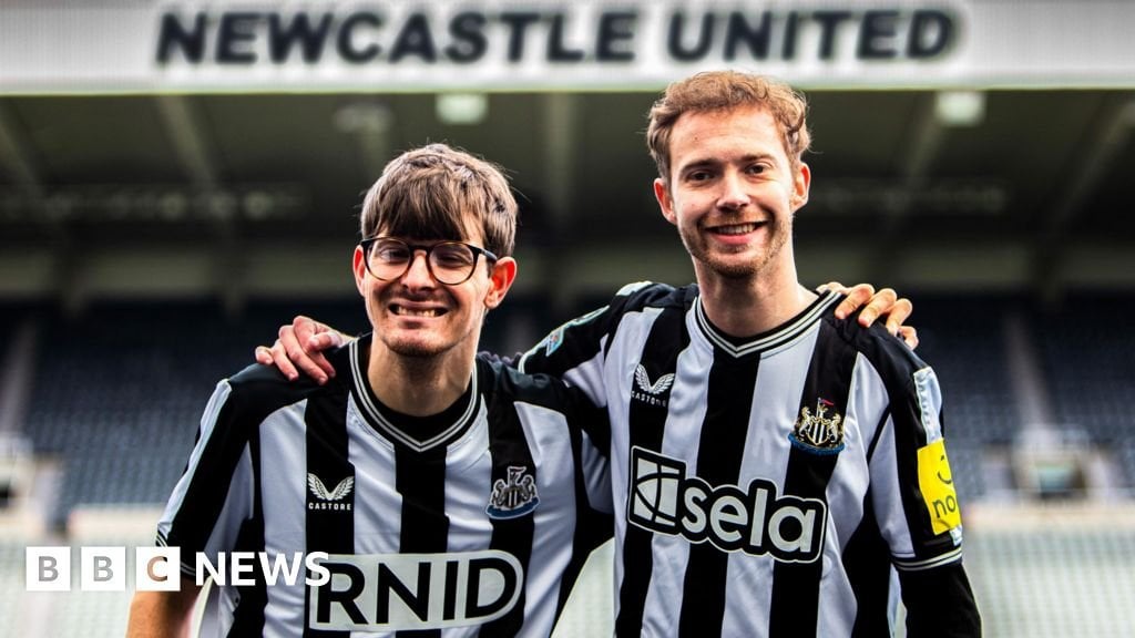 Deaf Newcastle United fans 'feel the match' with vibrating shirts
