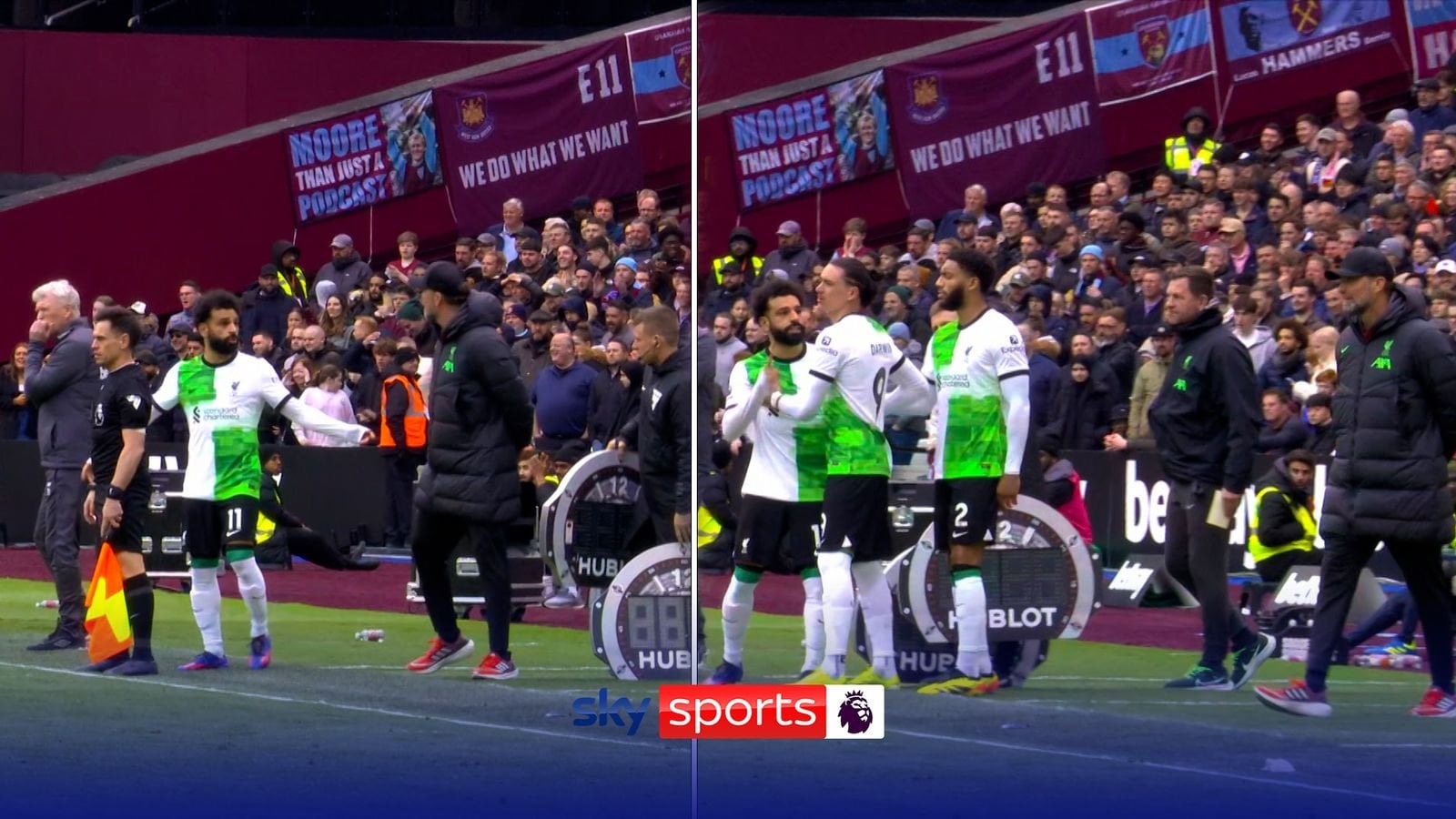 Mohamed Salah and Jurgen Klopp clash: What happened? New footage from touchline spat