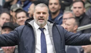 Ange Postecoglou insists Tottenham DON'T have a problem with defending set pieces despite conceding twice from corners in dramatic defeat by Arsenal