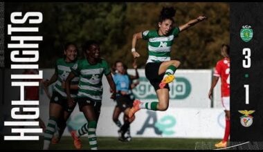 Futebol Feminino: Sporting CP 3-1 SL Benfica
