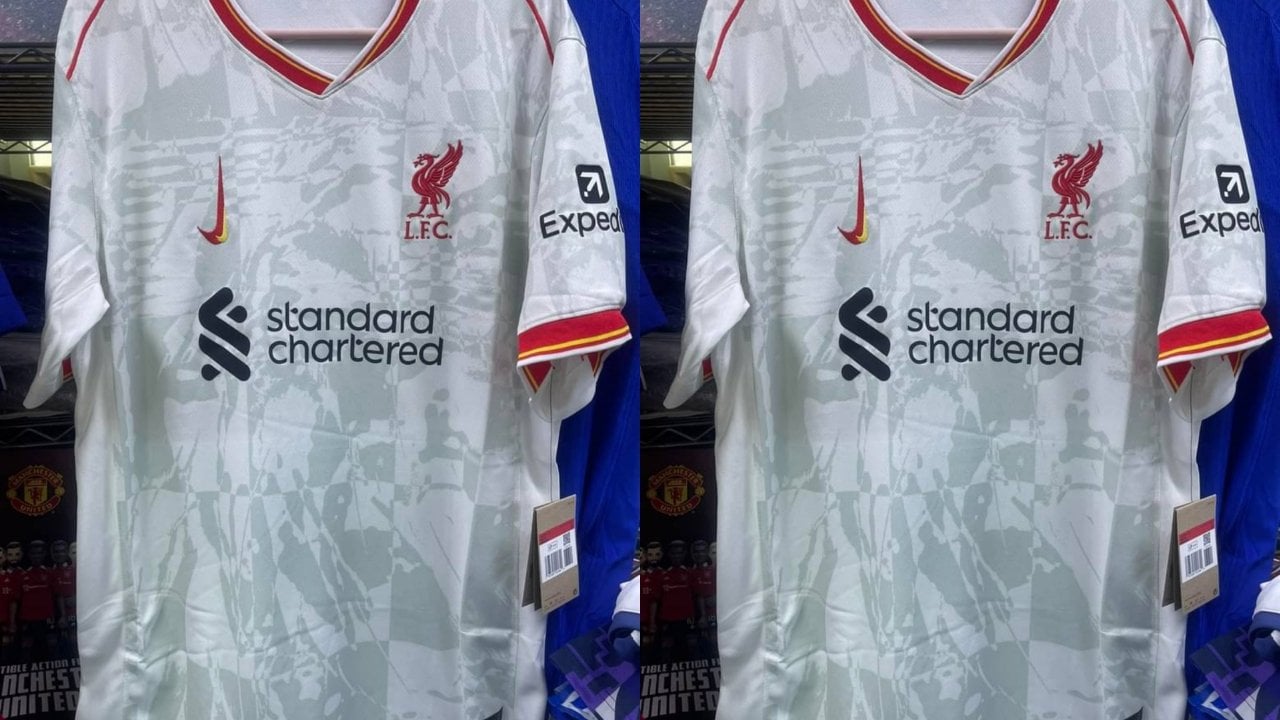 First photo of ‘real’ Liverpool FC third kit for 2024/25 leaks – with vertical Nike Swoosh