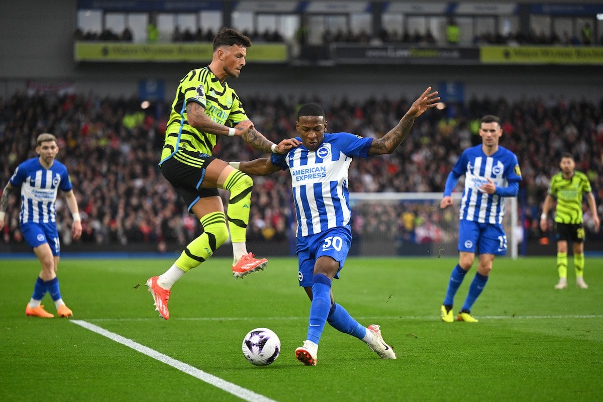 Fans demand 'long ban' for Ben White for what he did against Brighton