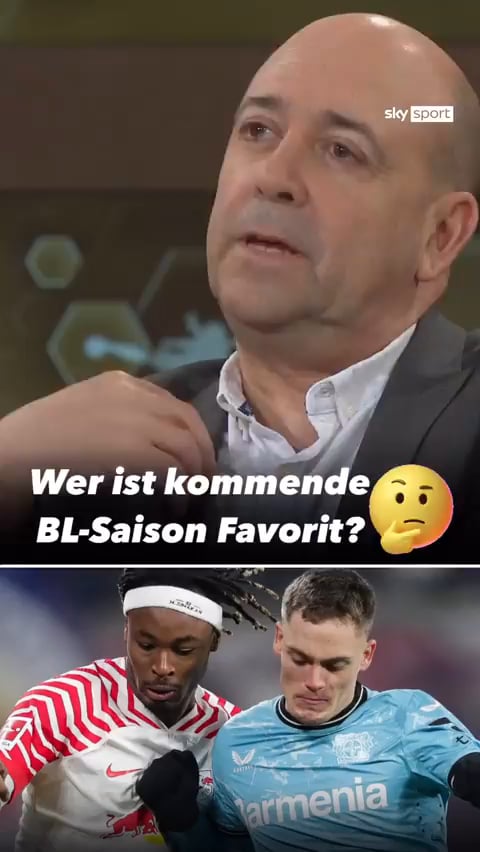 Bayer Leverkusen CEO Fernando Carro on who will be favorite to win the Bundesliga next season: "I‘d say we are amongst the favourites since we want to improve the team. But I think Leipzig can be strong if they keep their players. If I had to choose between Leipzig and Bayern I‘d choose Leipzig."