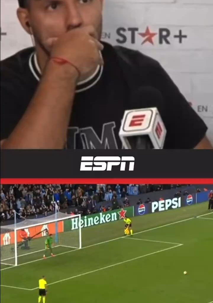 Agüero’s reaction to the penalties…cry more 🤡😢