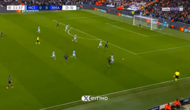 The Rodrygo goal. 1-0 Real Madrid.