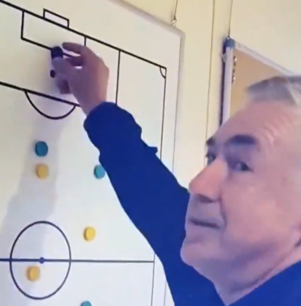 Classic Don Carlo Ancelotti 🤨👑