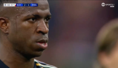 Vini converts the penalty! Madrid are now level 2-2