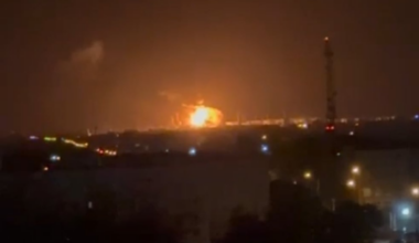 Ukrainian drones just hit another Oil Refinery in Sloviansk-na-Kuban, Krasnodar, Russia