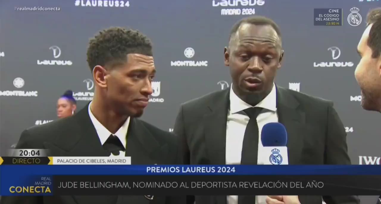🗣️ Usain Bolt: “As a Manchester United fan, I just told Jude, very good work in the Champions League, we didn't want to see another City treble.” 😂