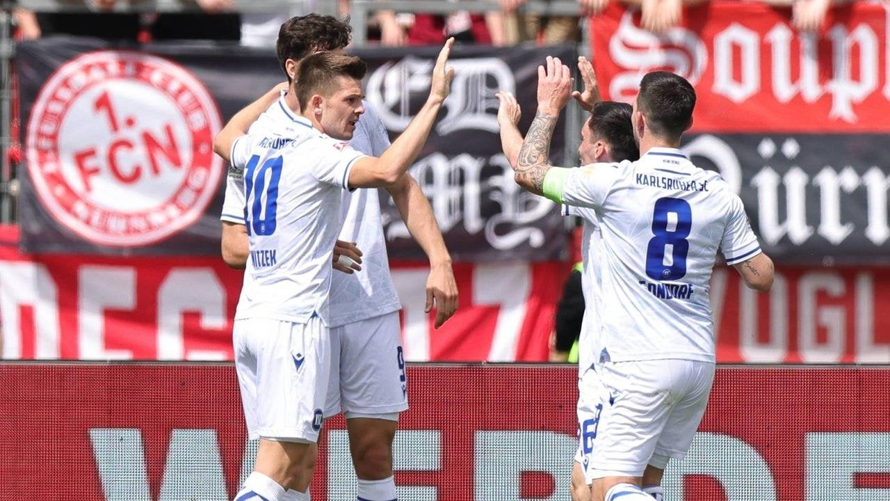 [2. Bundesliga] Wanitzek und Matanovic überragen: Karlsruhe schickt Nürnberg in den Abstiegskampf