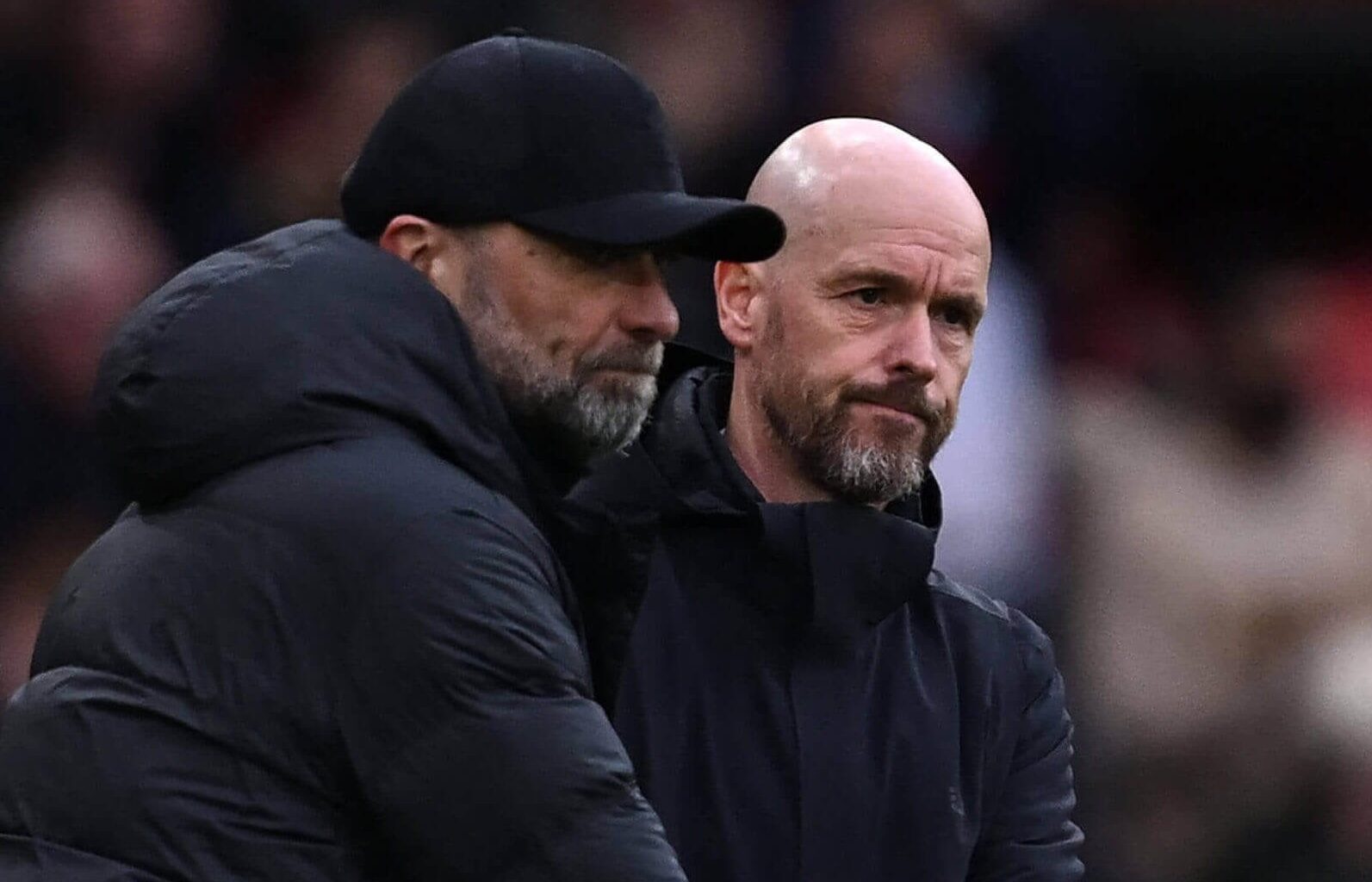 Ten Hag defends Man United's style of play against Liverpool