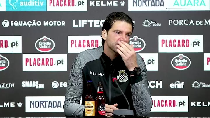 Conferência de imprensa de Jorge Simão de antevisão ao jogo com o Vitória SC