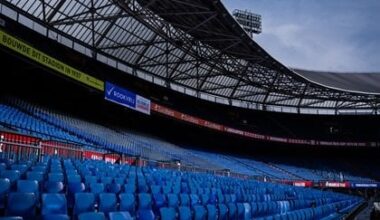Feyenoord forced to close 4 areas of the stadium in final home game of the season due to fireworks used by supporters in KNVB Cup