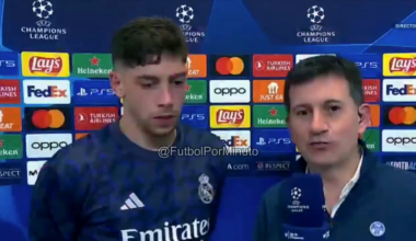 Fede Valverde: "This 3-3 draw vs. Manchester City feels like a defeat for us. We wanted to win."