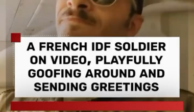 Soldat français de l’armée israélienne se filme entrain d’inscrire des messages menaçant envers Mélenchon et LFI sur une bombe - 21/04/2024, Israel