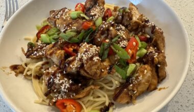 Sticky Sesame Chicken